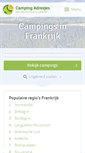 Mobile Screenshot of campingfrankrijk.eu